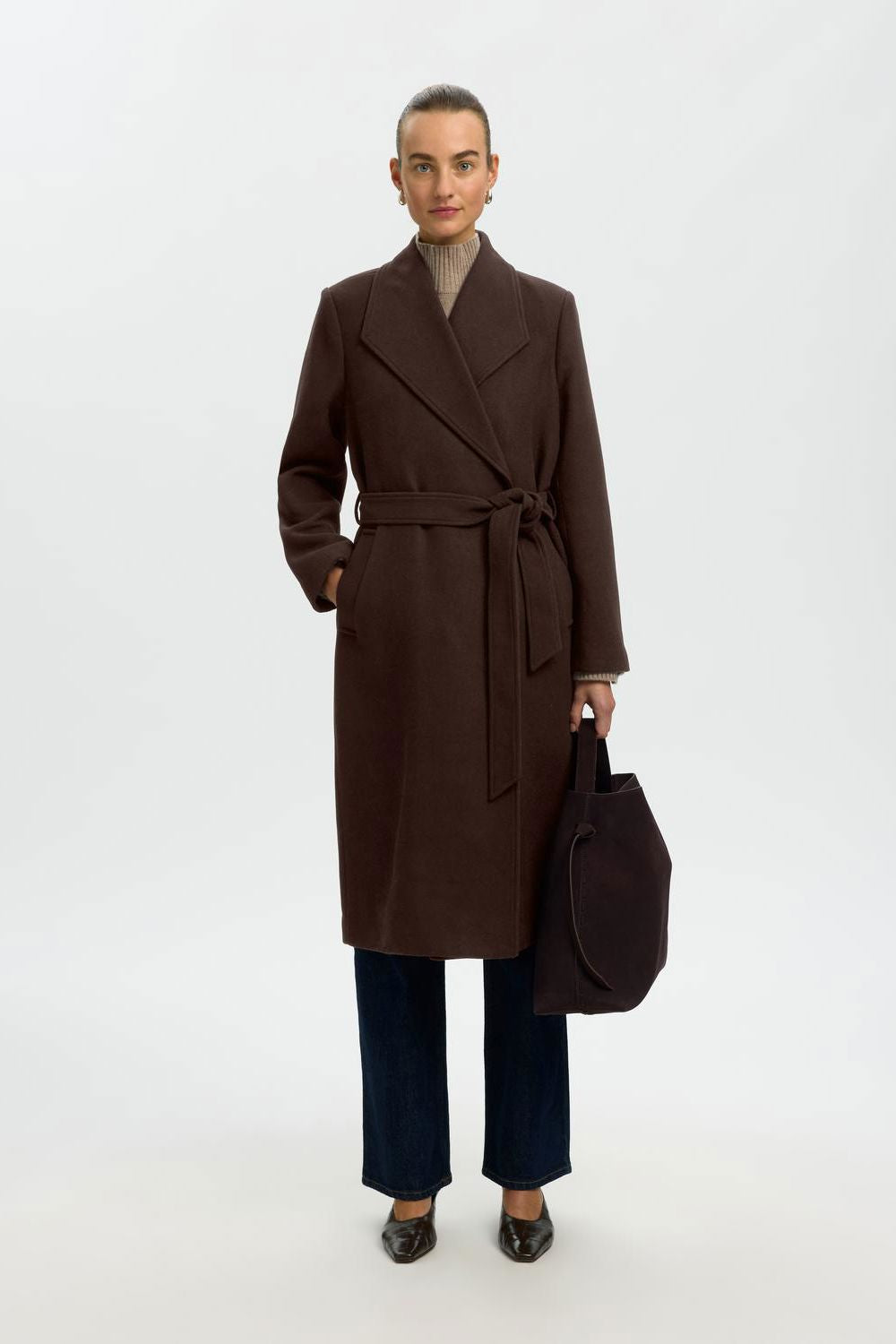 Slwzia-Rosa Wool Blend Coat Noos
