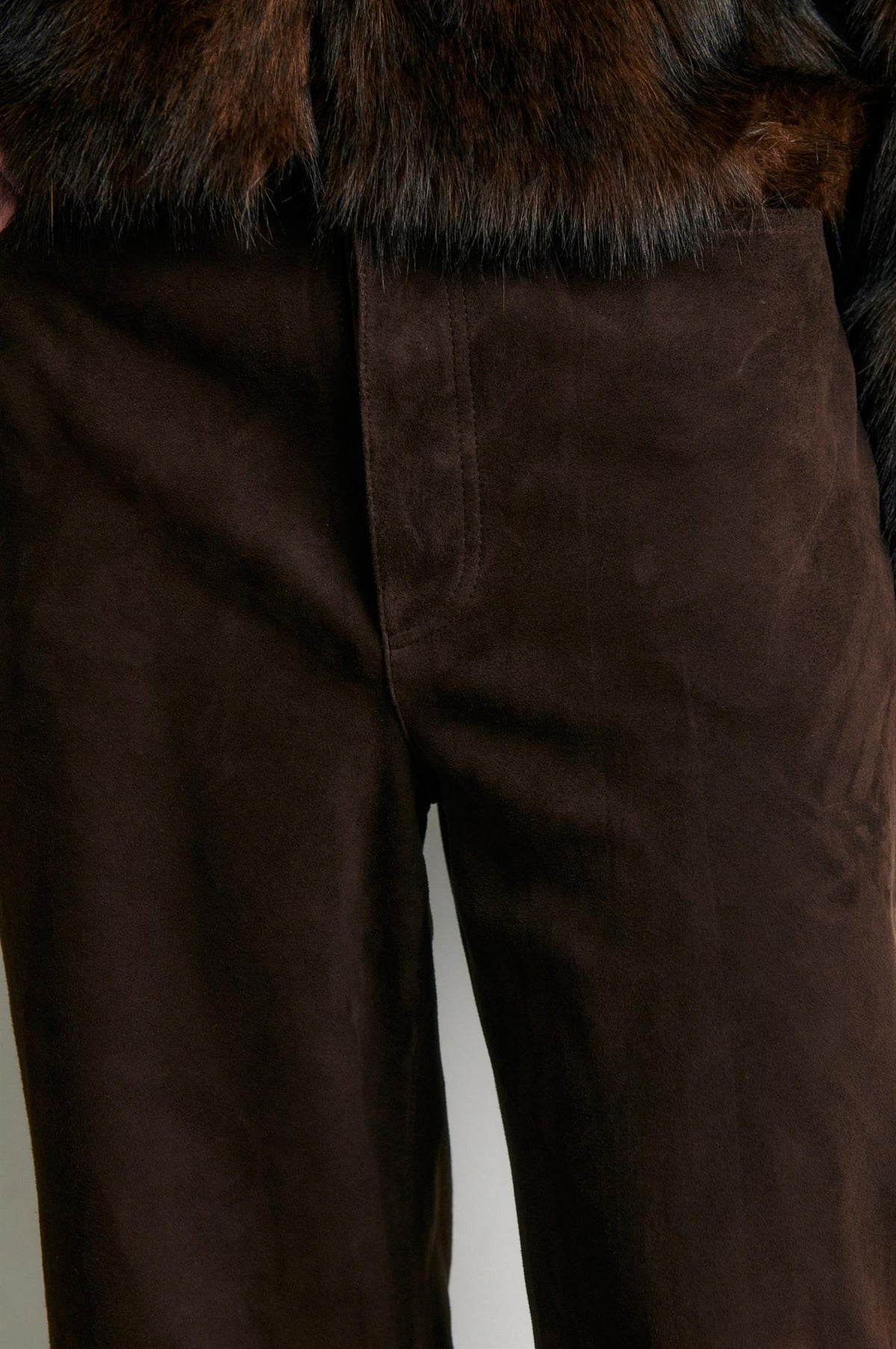 Zonie Suede Jeans