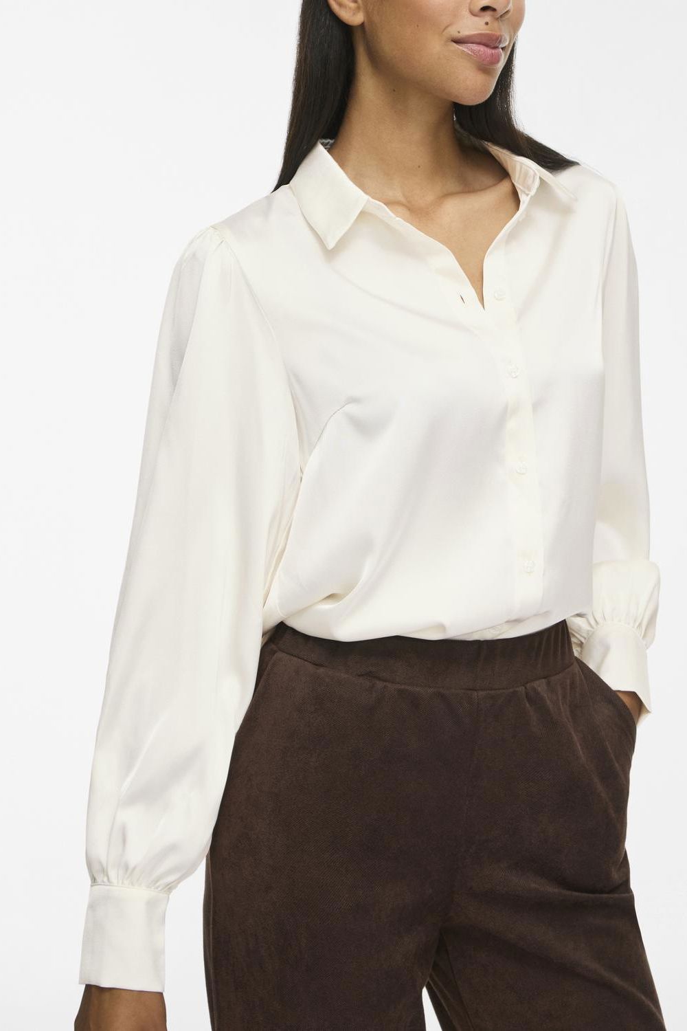 Vienna Ravenna L/s Balloon Shirt - Noos