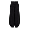 Denim Harem Pant - black