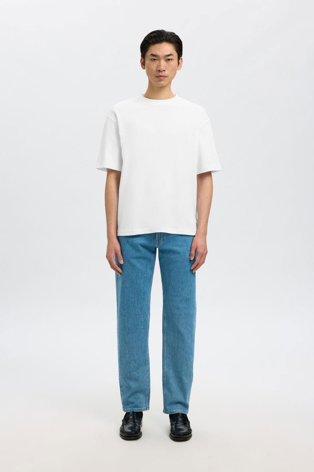 Slmlooseoscar Ss O-Neck Tee Noos