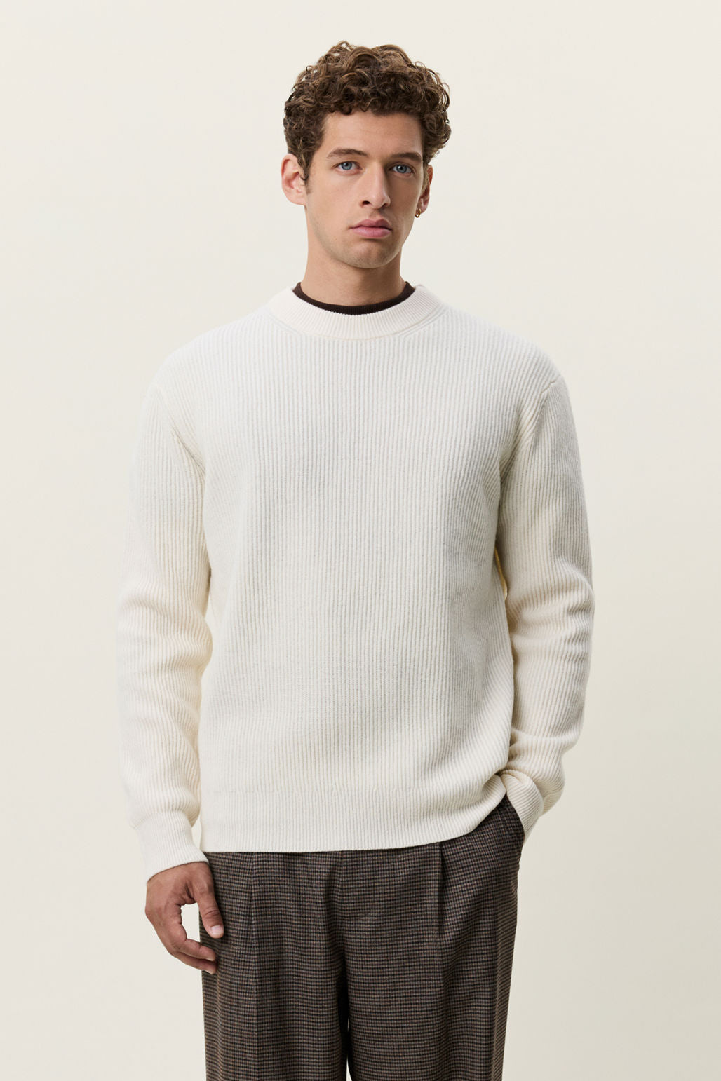 Wool Rib Knit
