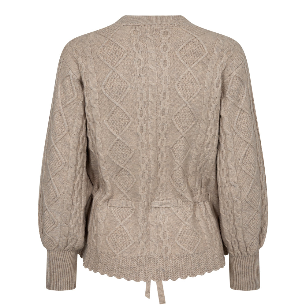 RowCC Cable Tie Cardigan