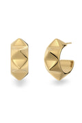 Peak Rivet Creoles Gold