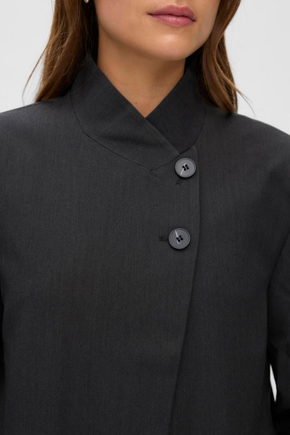 Vmdina Ls High Neck Blazer Lcs