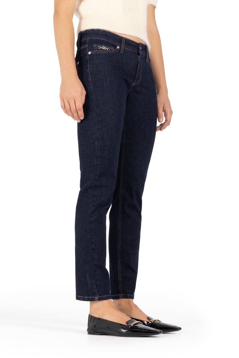 Piper cropped jeans modern rinsed