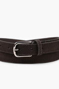 Nohr Jenny Silver Suede Leather Belt