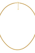 Rope Chain Necklace Gold