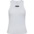 Rib Badge Tank  - white