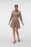 Awane Ls Short Shirt Dress