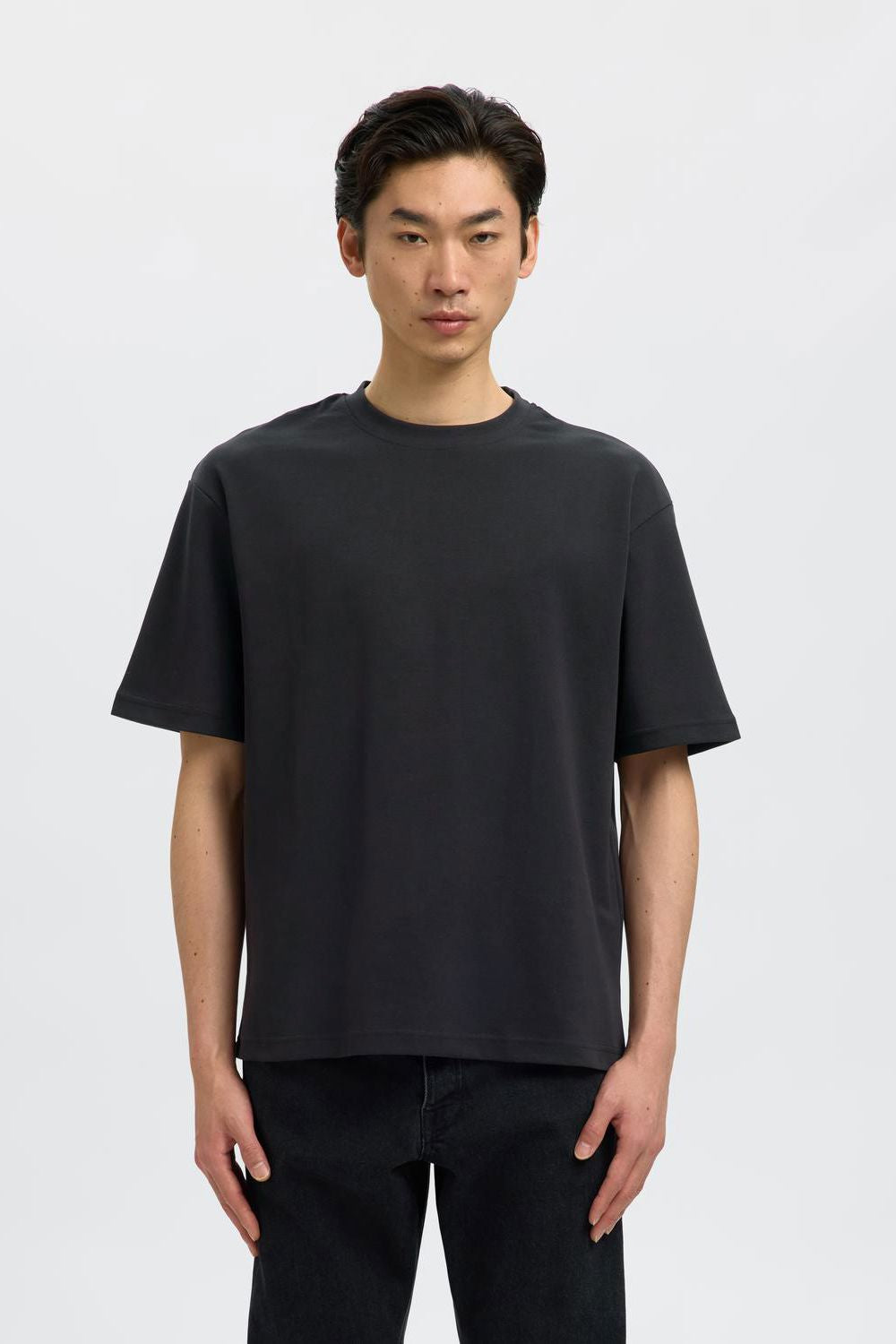 Slmlooseoscar Ss O-Neck Tee Noos