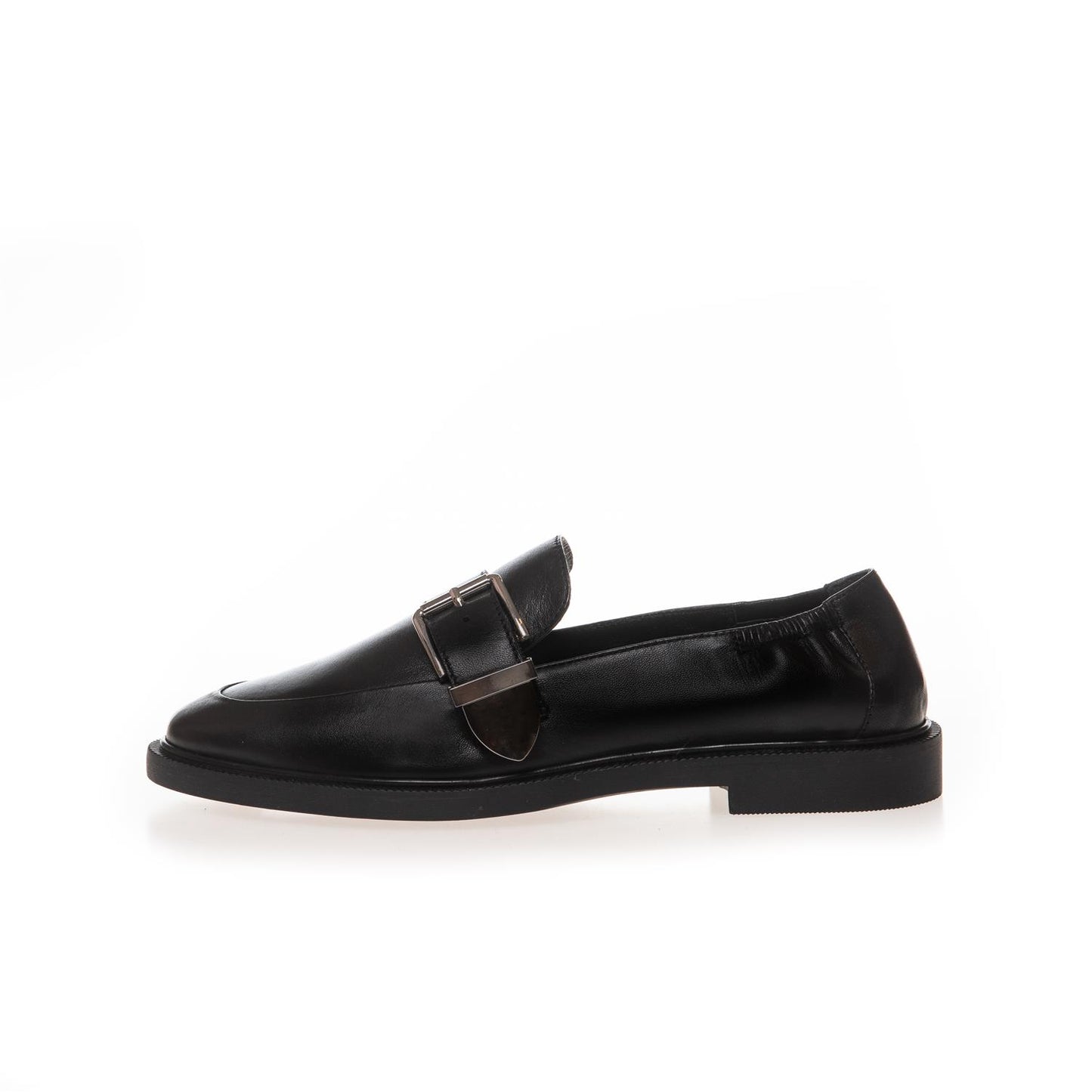 Real Life -  loafers black w/ silver