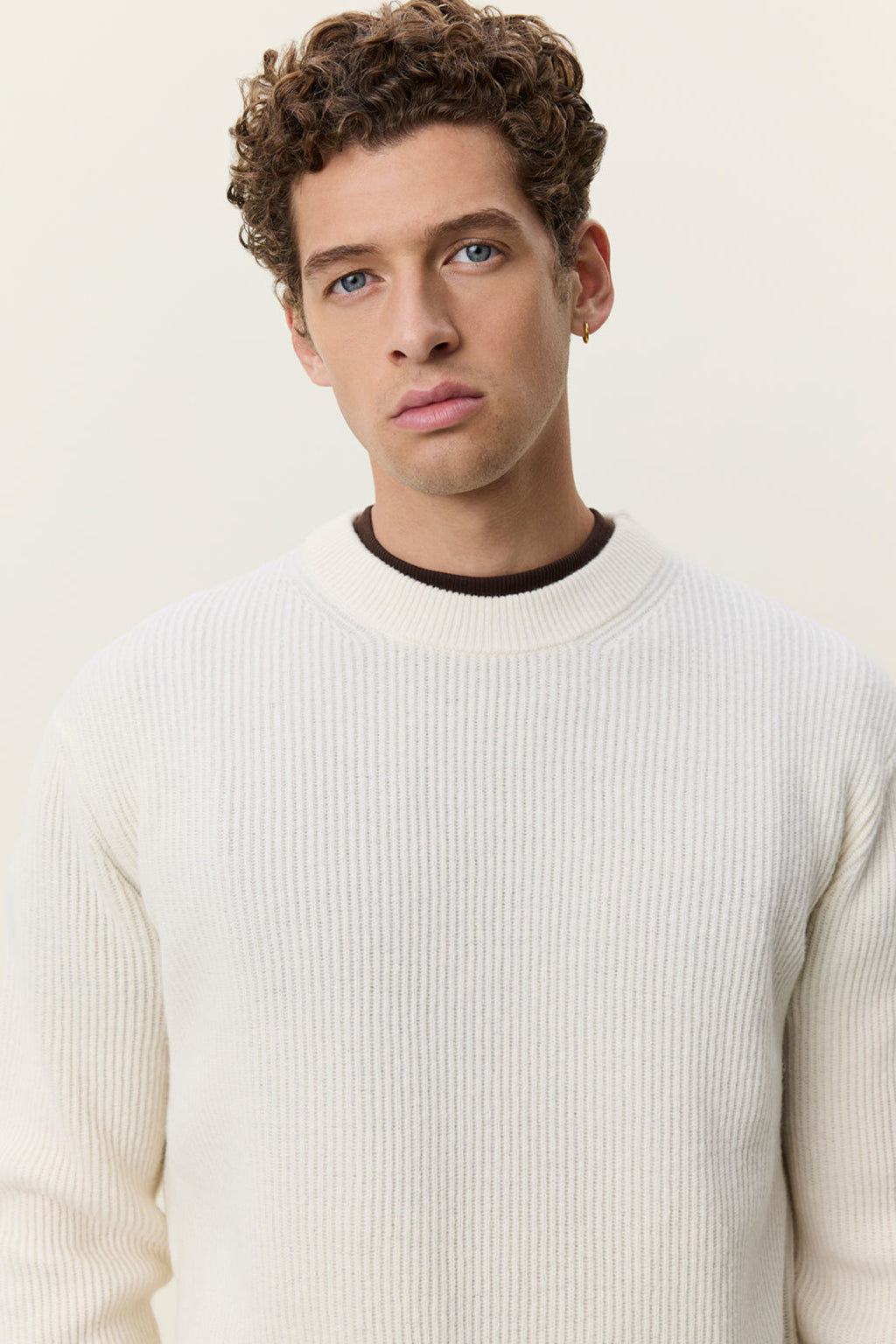 Wool Rib Knit