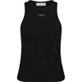 Rib Badge Tank  - black