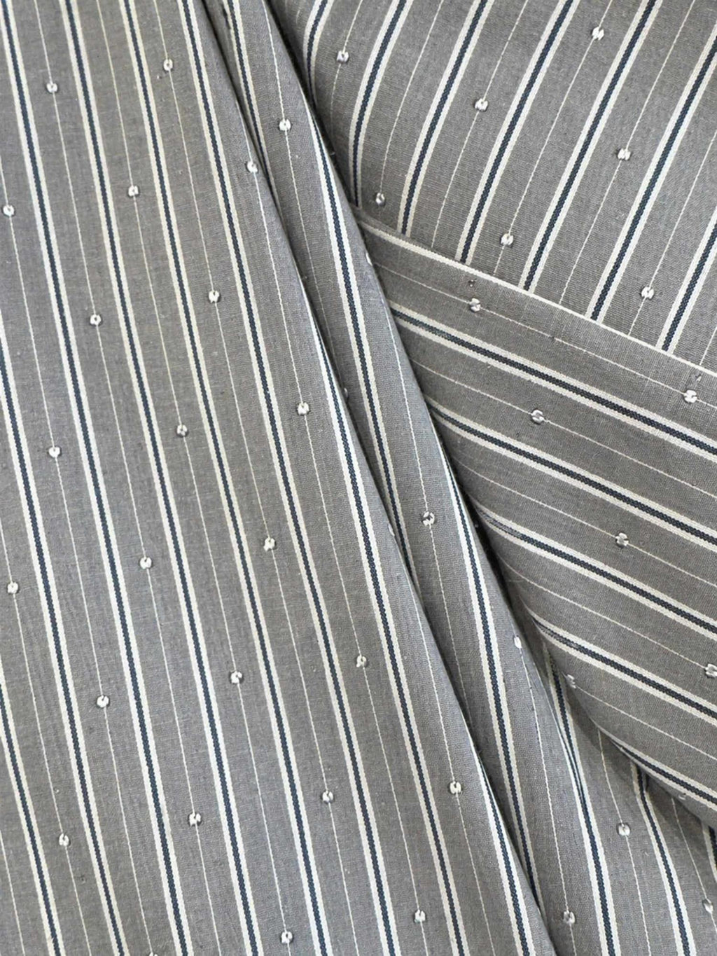 Atari embellish shirt - Grey Stripe