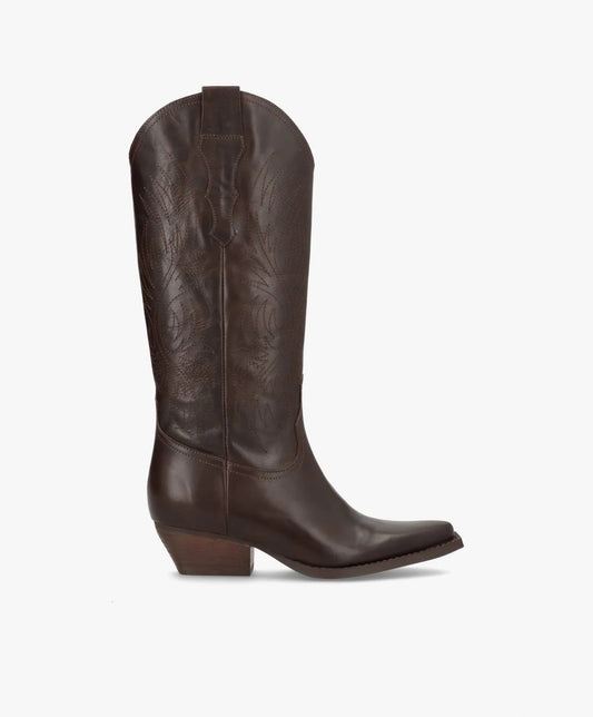 Frankie skinn cowboyboots Tobacco