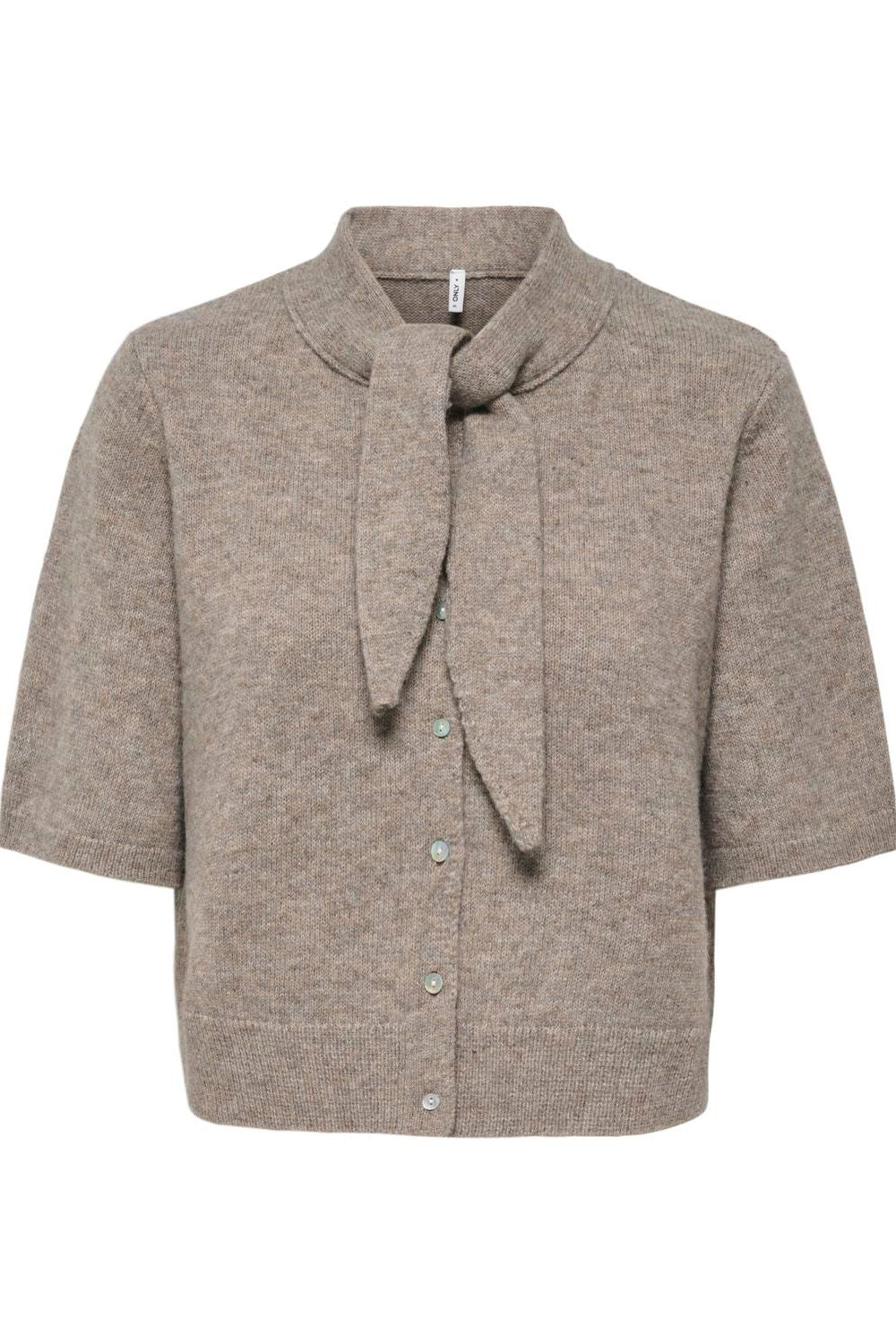 Onllana Ss Scarf Detail Cardi Ex Knt