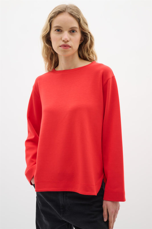 Gincent crew neck Scarlet