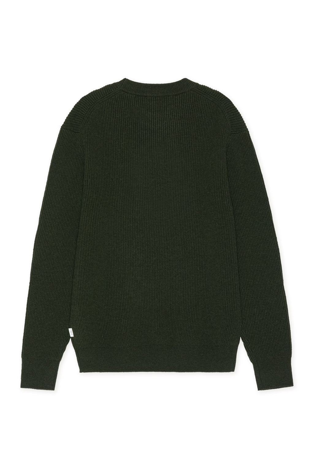 Wool Rib Roundneck Knit