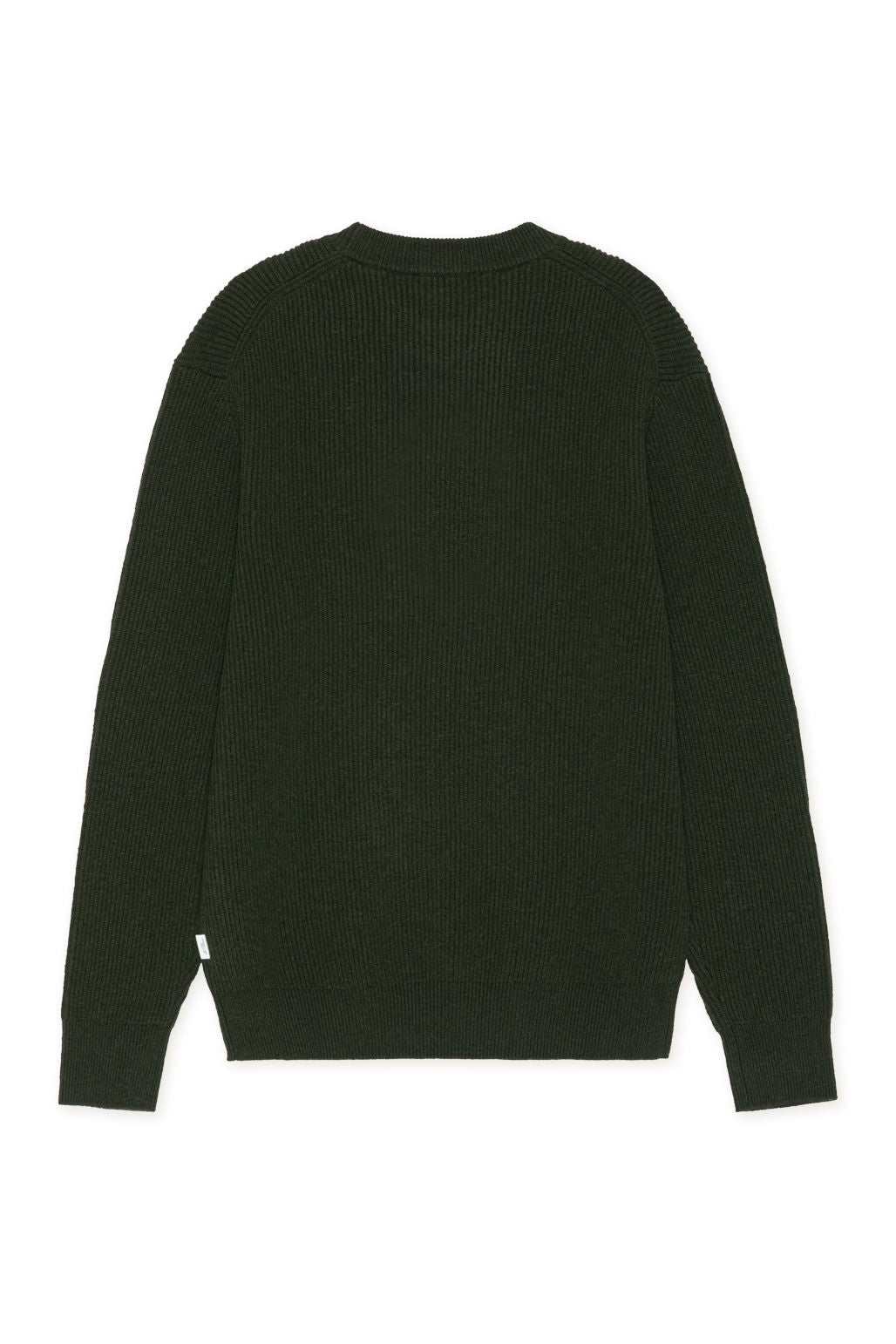 Wool Rib Roundneck Knit