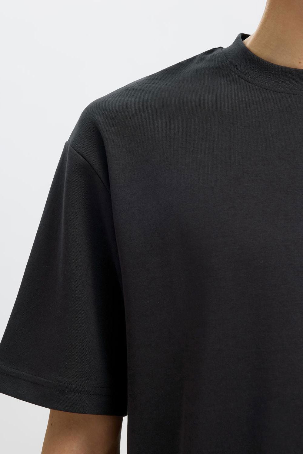 Slmlooseoscar Ss O-Neck Tee Noos