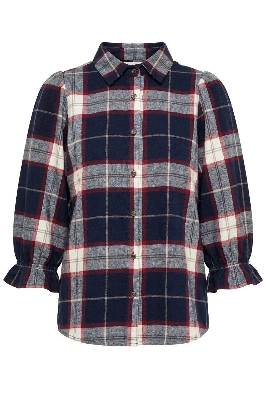 Amy Shirt Nordic Plaid