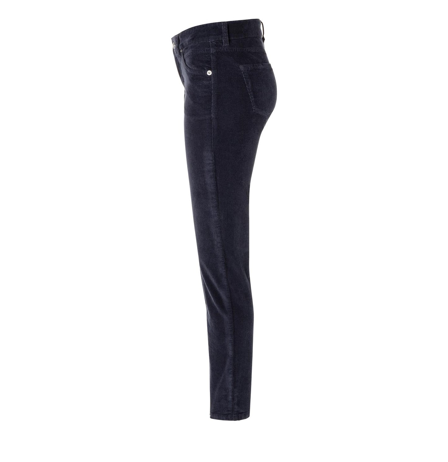 Slim cord jeans dark blue