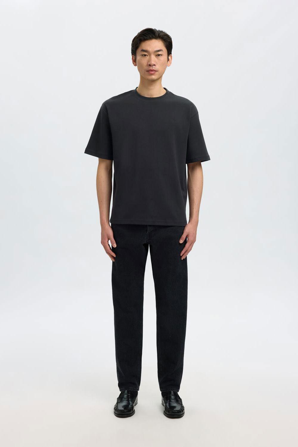 Slmlooseoscar Ss O-Neck Tee Noos