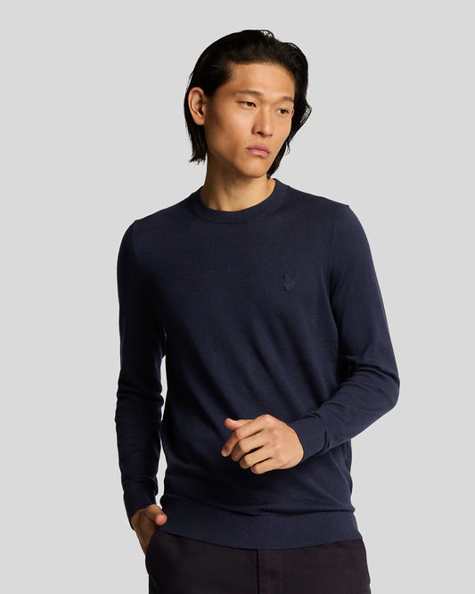 Tonal Superfine Crew Neck Jumper