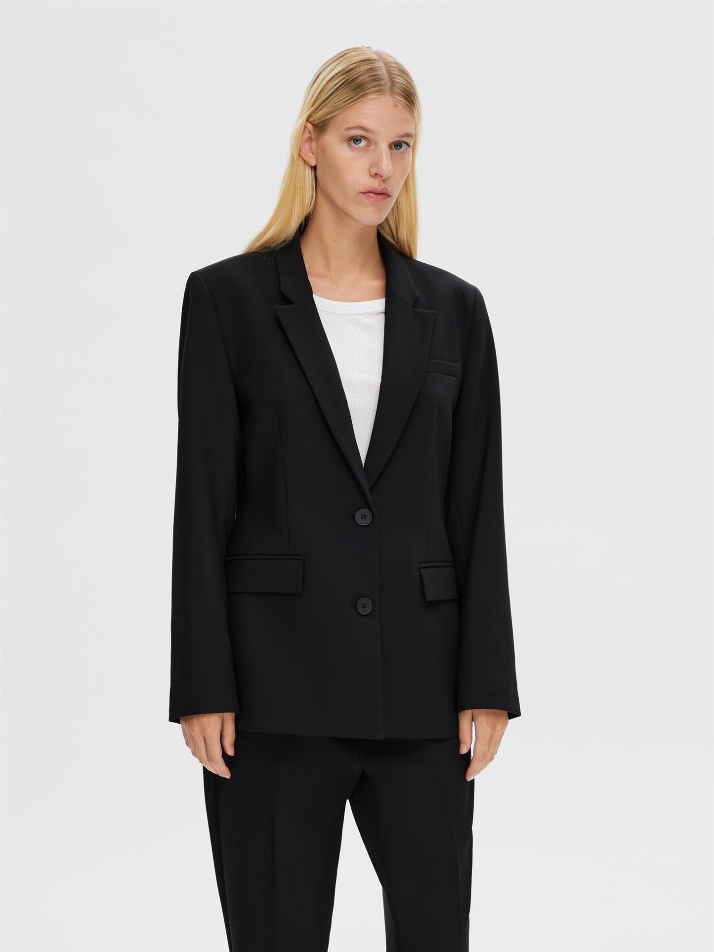 SLFrita ls classic blazer Black