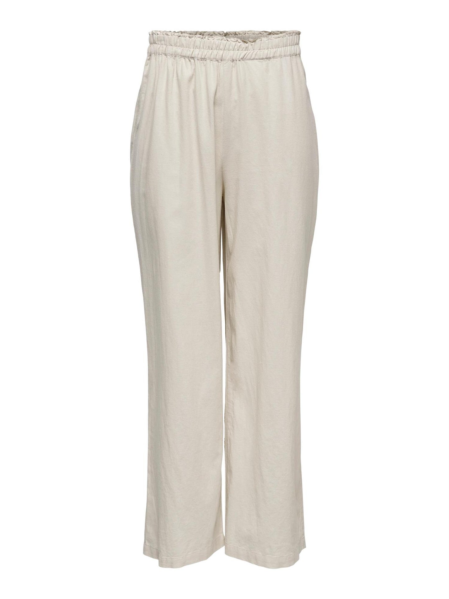 ONLTokyo linen blend pant Moonbeam