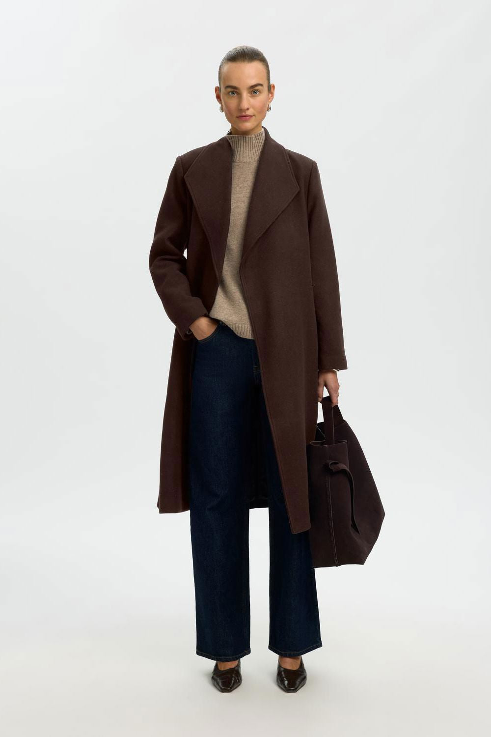 Slwzia-Rosa Wool Blend Coat Noos