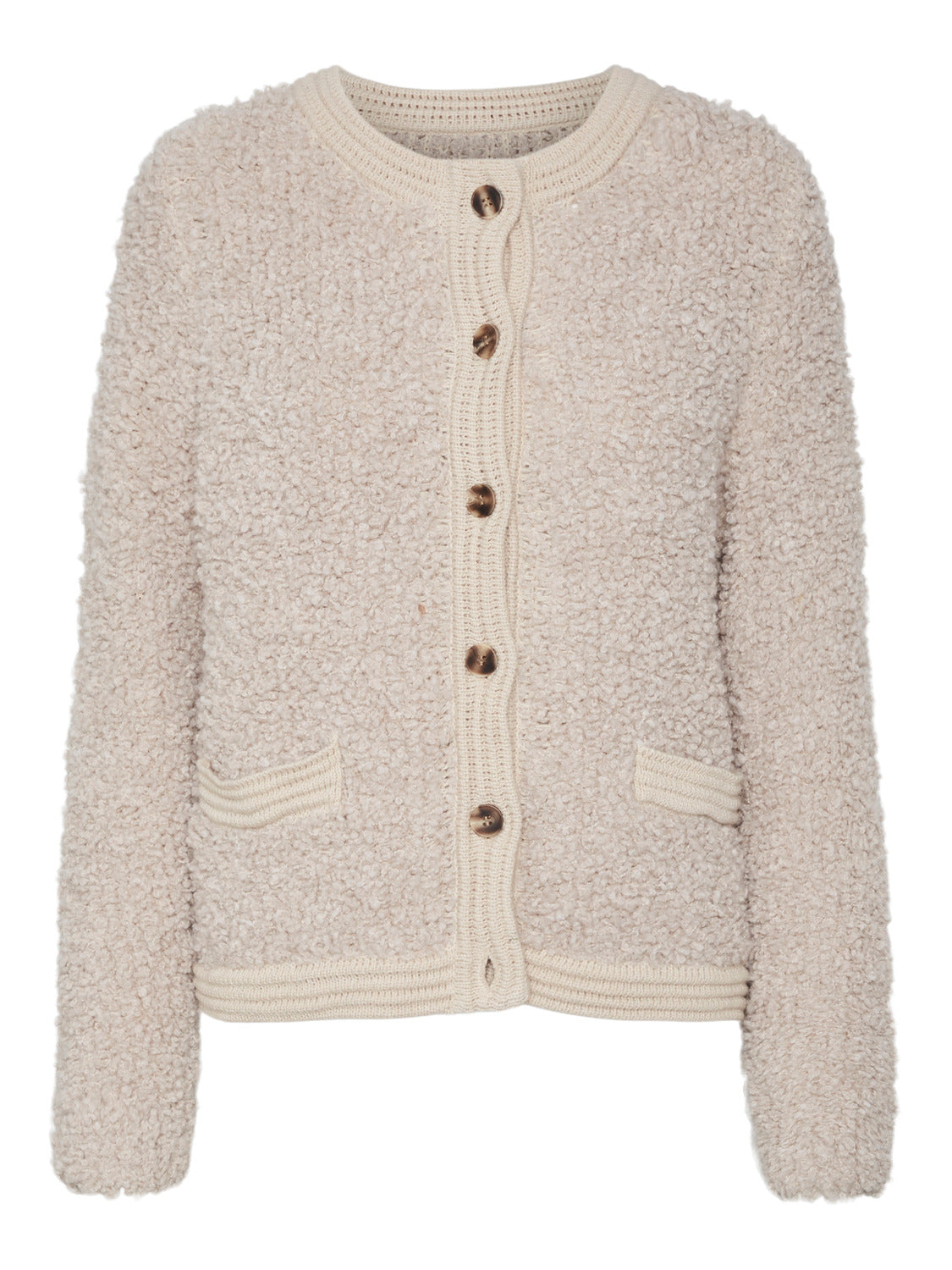 Vika LS Cardigan beige