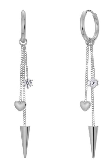 Peak Hoops Multi Heart Steel
