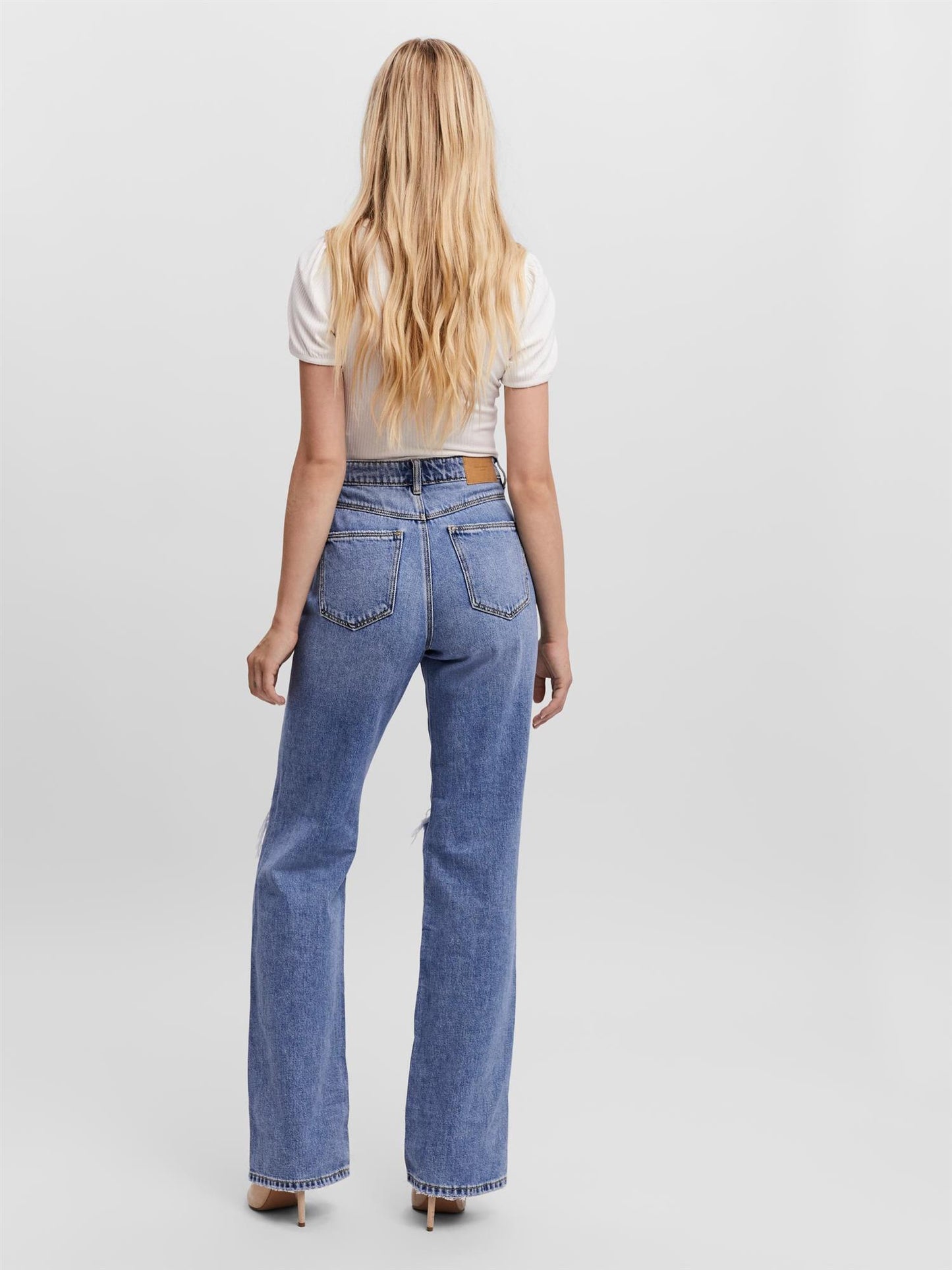 Kitty high waist straight jeans