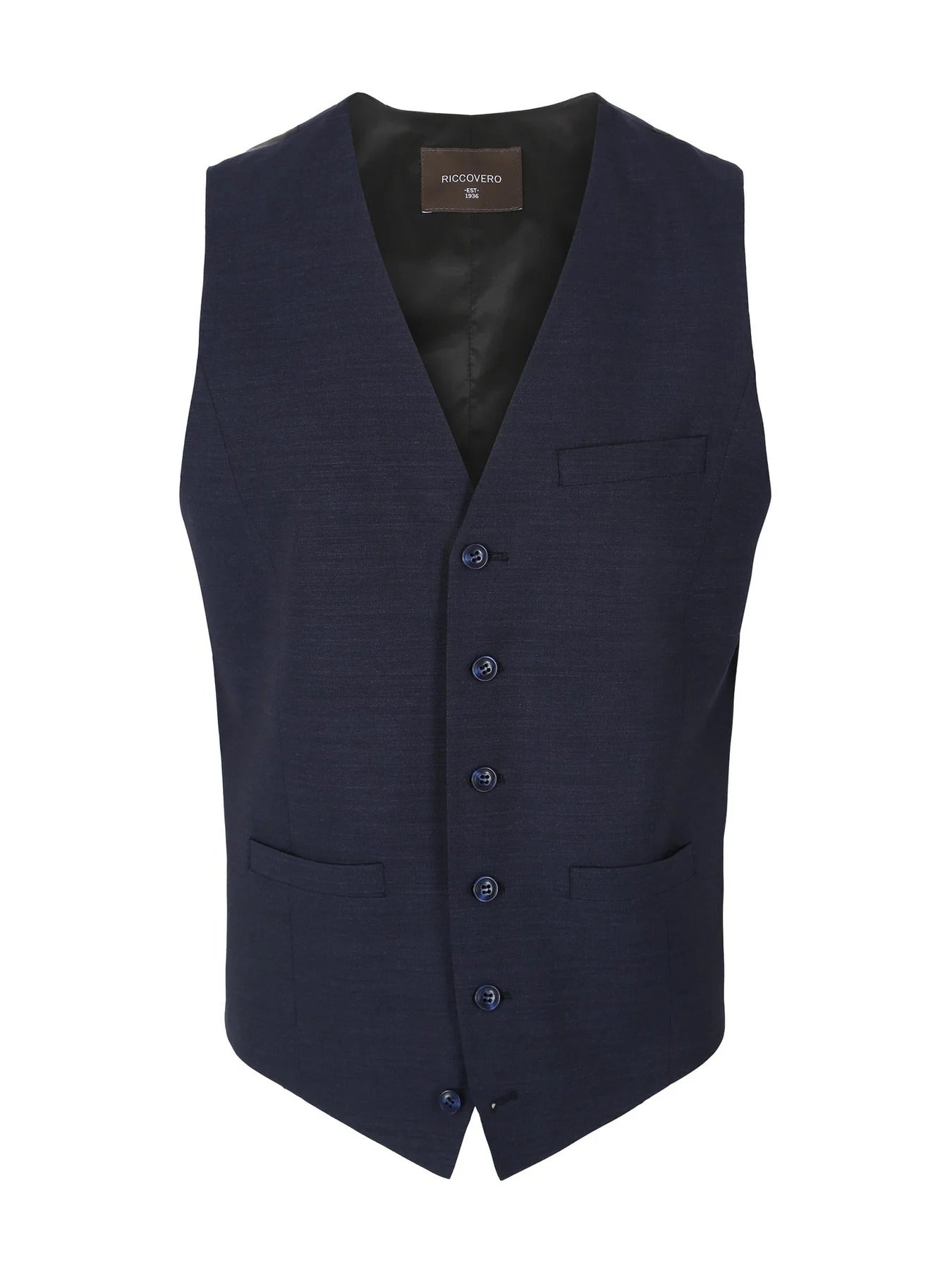 Carter Waistcoat Blue E80 550