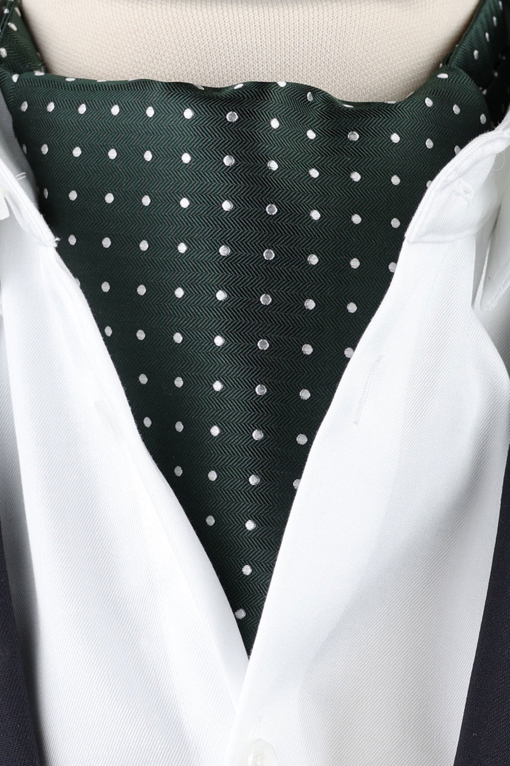 Nohr Carlos Polkadot Silk Ascot
