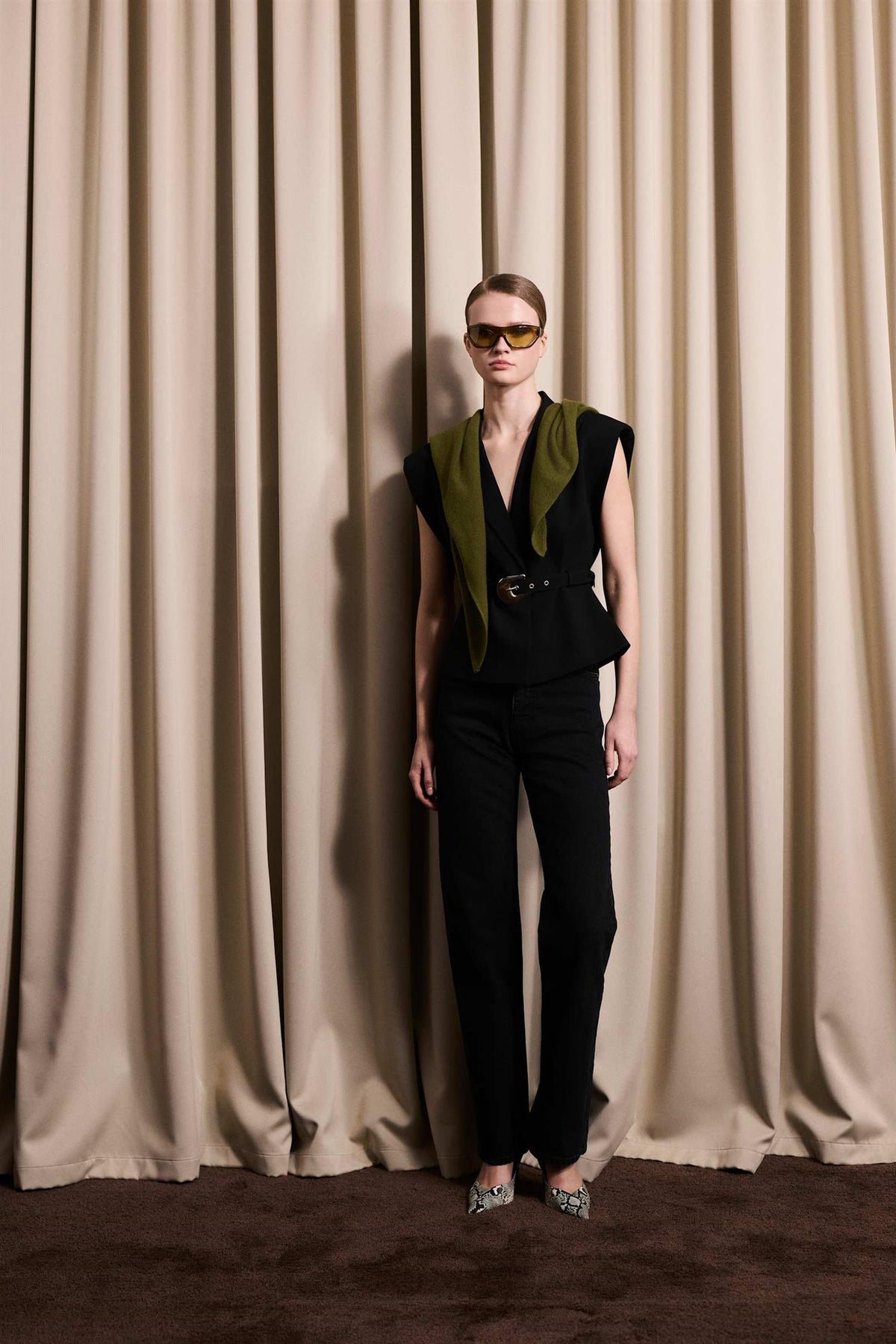 Beverly Waistcoat - black
