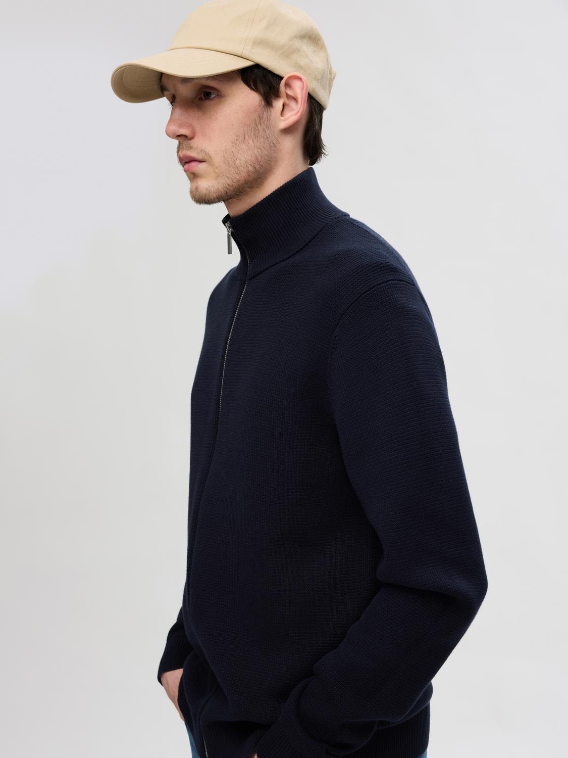 Dane strikket cardigan navy