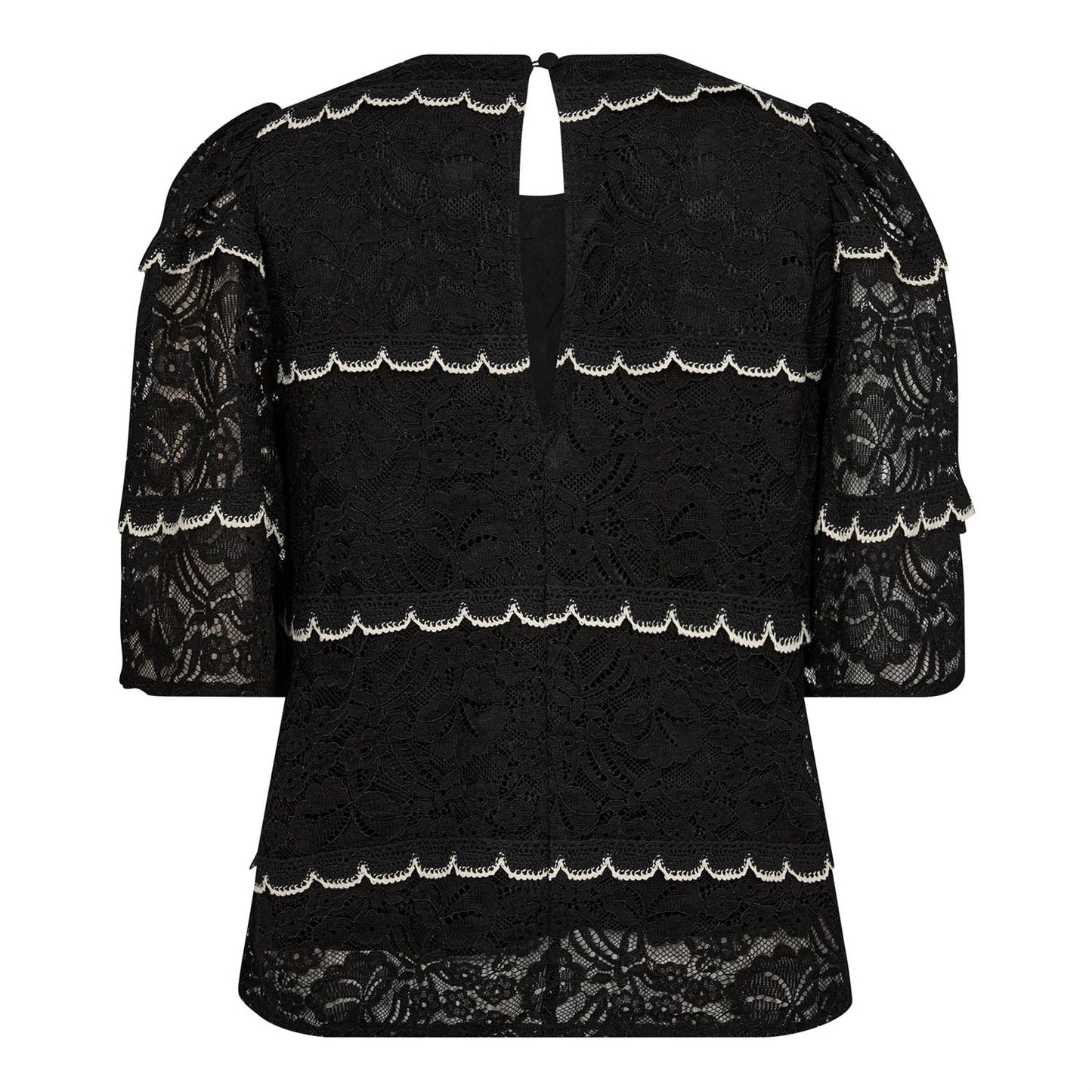 Lora Lace Blouse Black