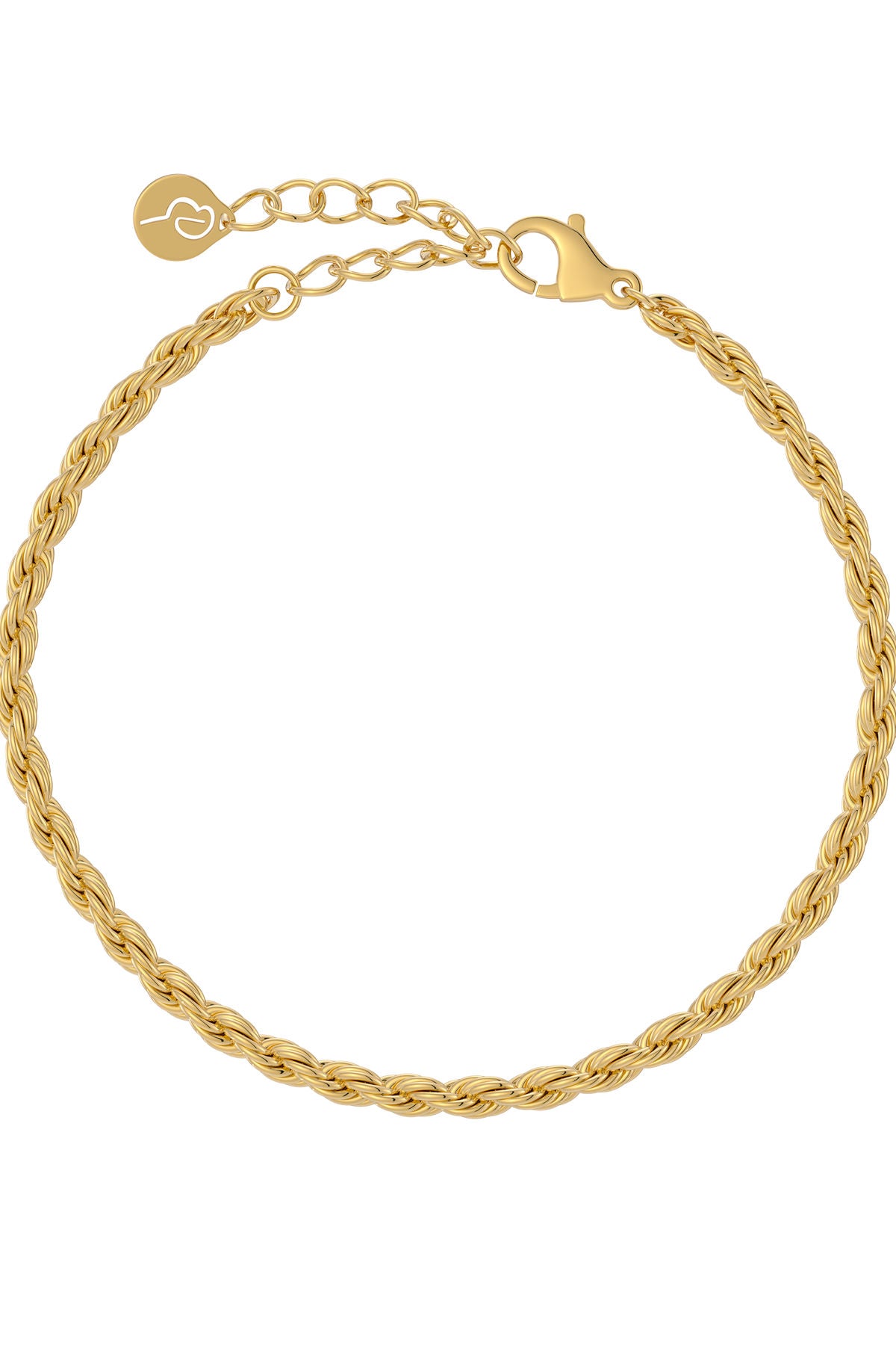 Rope Chain Bracelet Gold