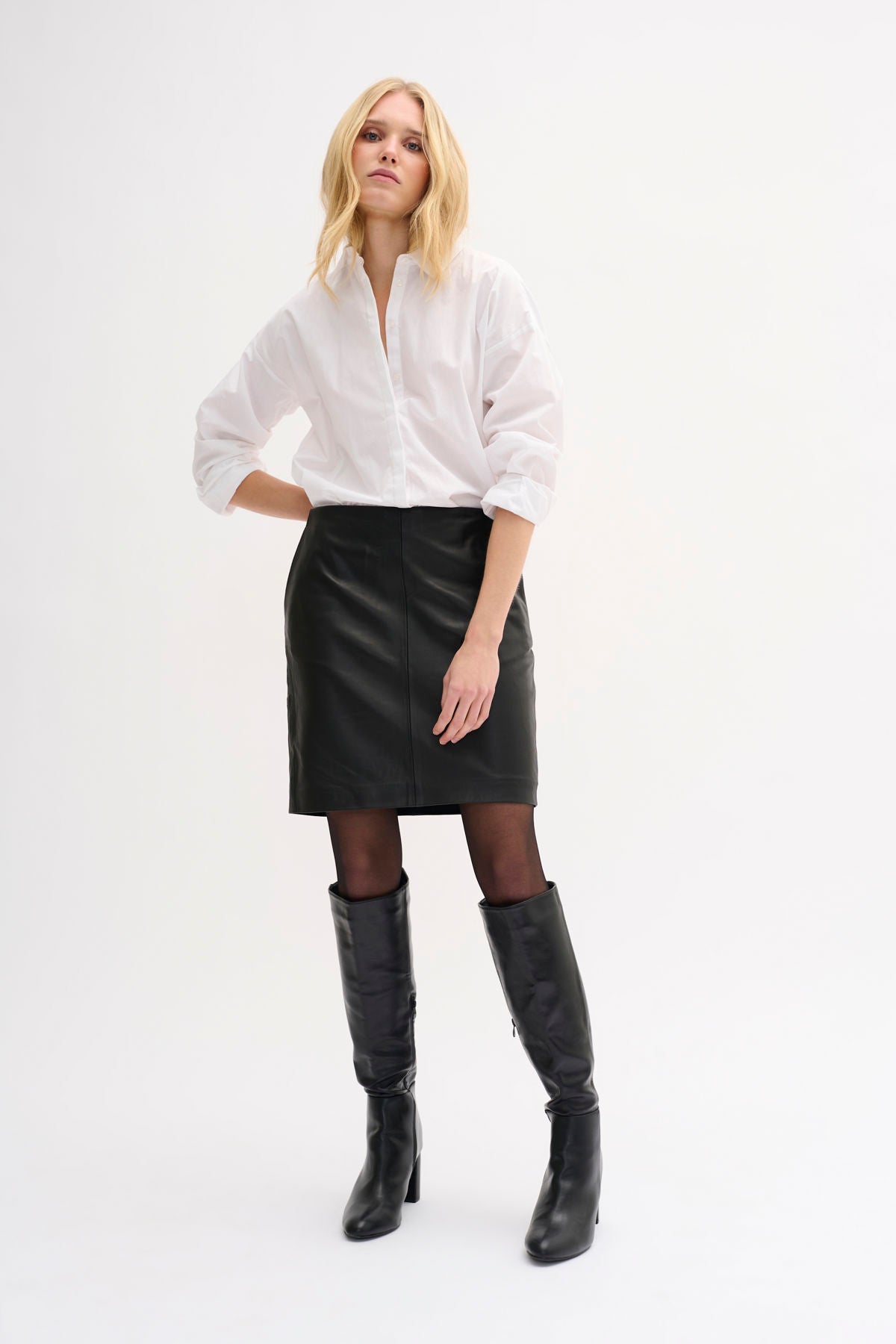 19 The Leather Skirt