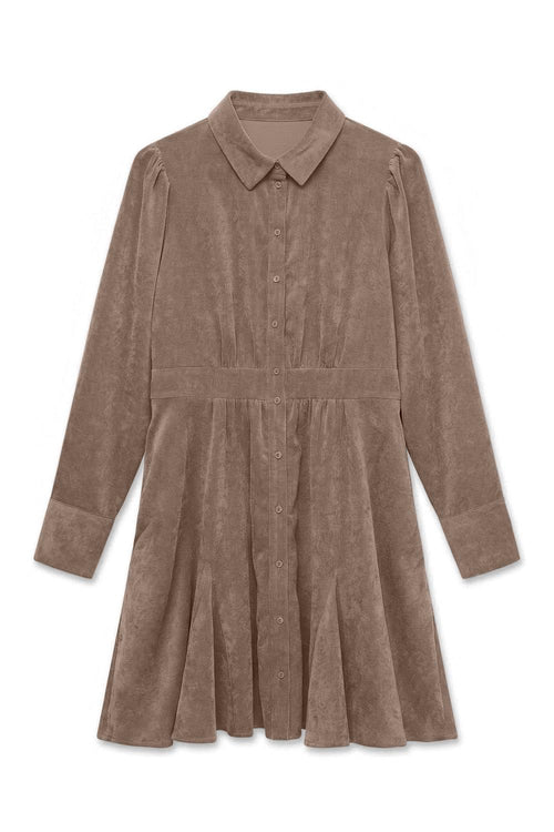 Awane Ls Short Shirt Dress