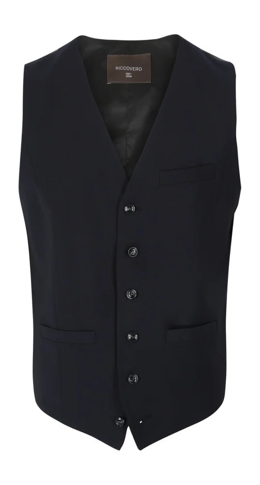 Carter Waistcoat Black E079 900