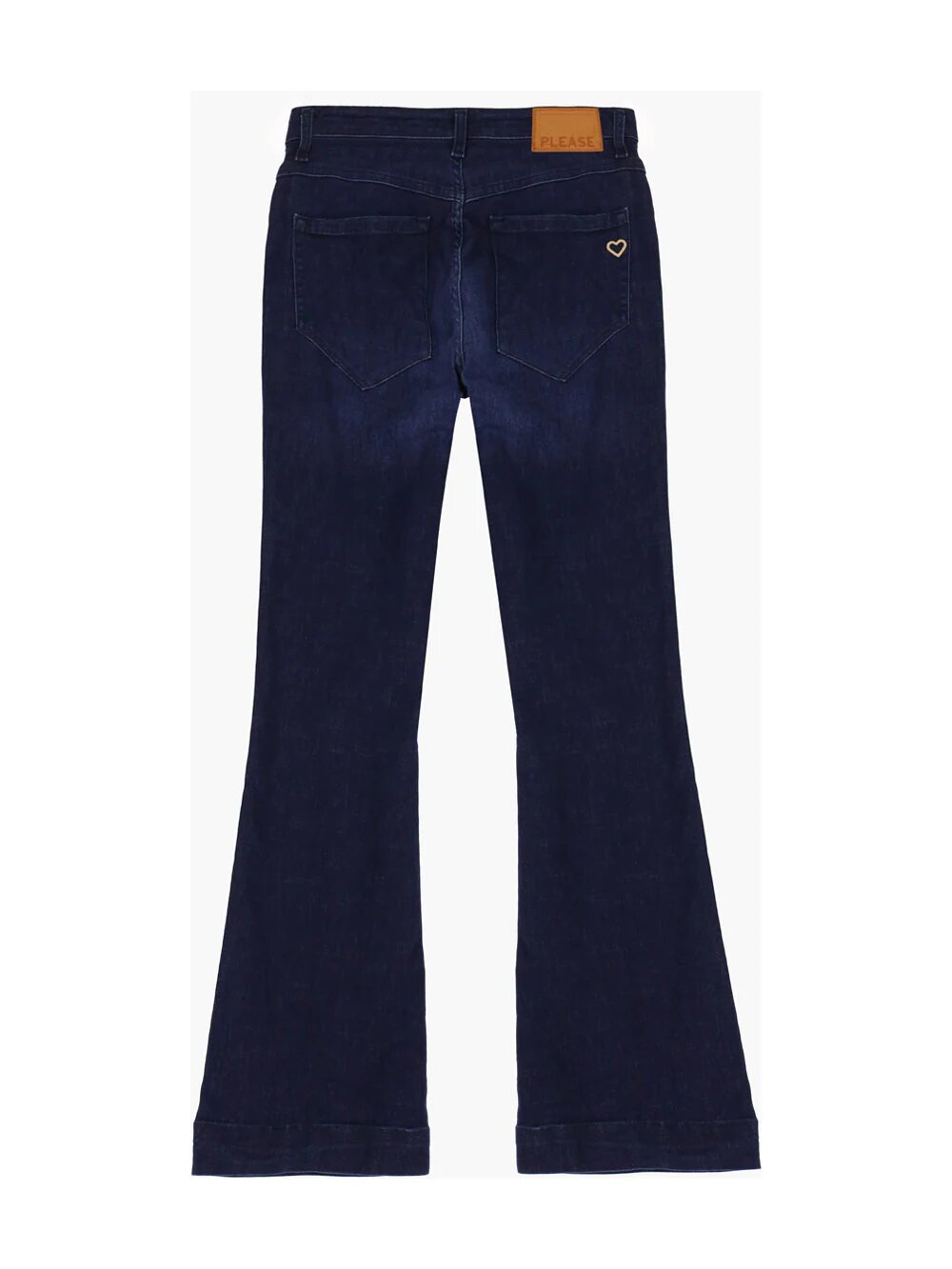 Chino Flare Roma Blue Denim