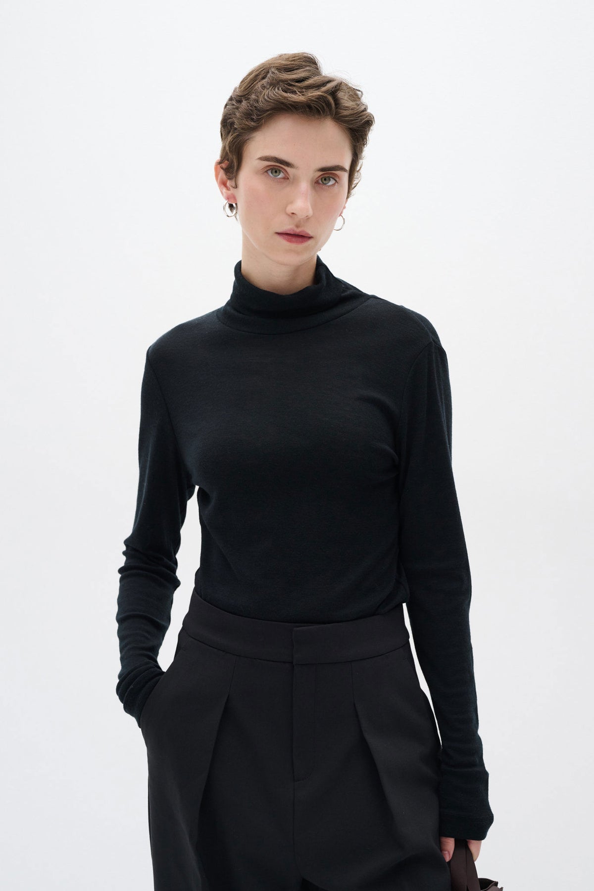 Fang Rollneck - Black