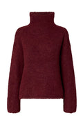 Slwgabriella Ls Knit High Neck Noos