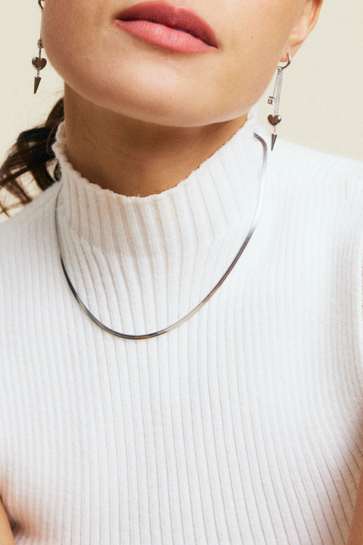 Chain Herringbone 45 Cm Steel