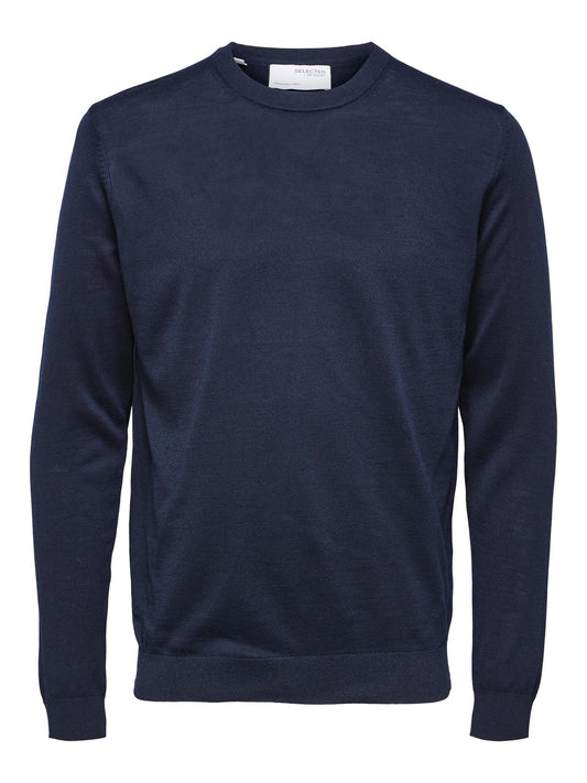 Merinoull coolmax pullover navy