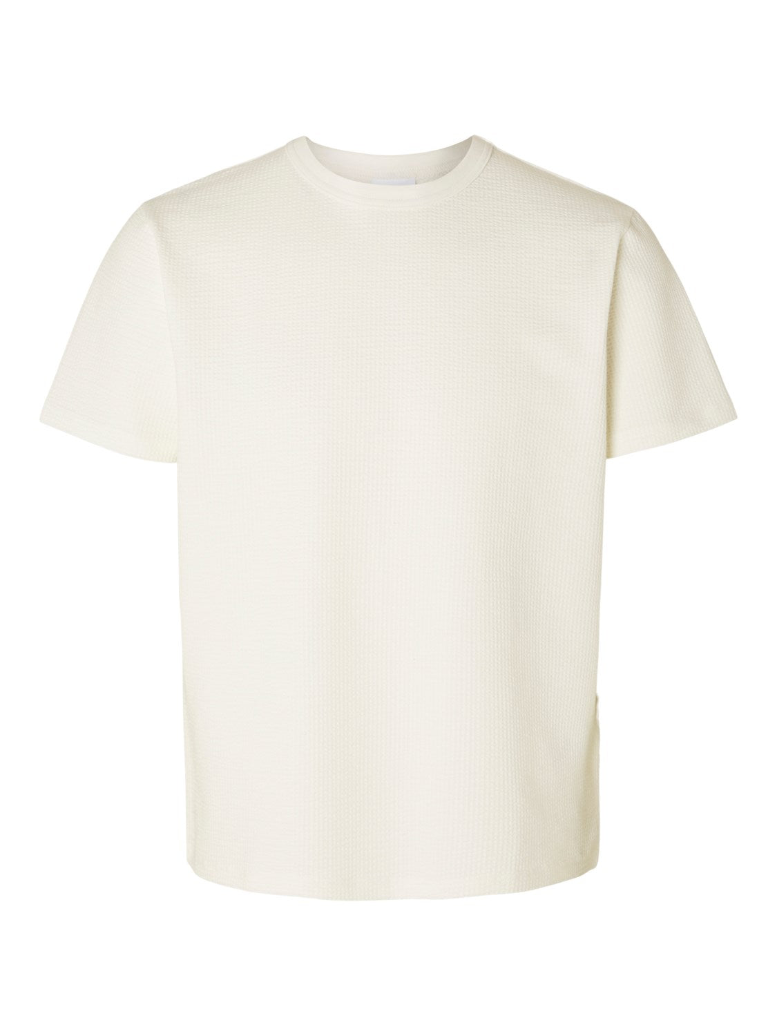 Sander seersucker SS o-neck tee